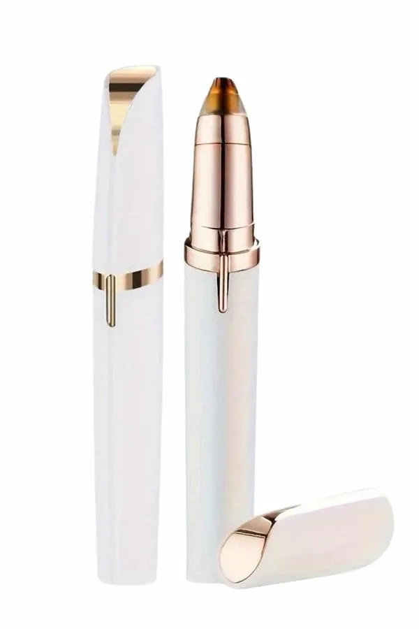 Unısex Şarjlı Kaş Bıyık Alma Epilatörü Hassas Ciltlere Özel Acısız