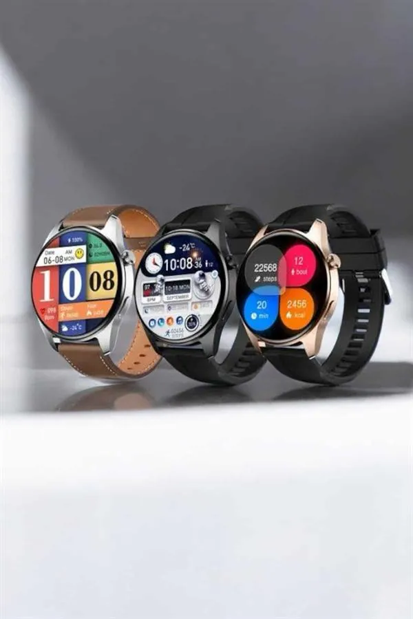 Akıllı Saat Bluetooth Bağlantılı Amoled Ekran Uyku ve Sağlık Takibi