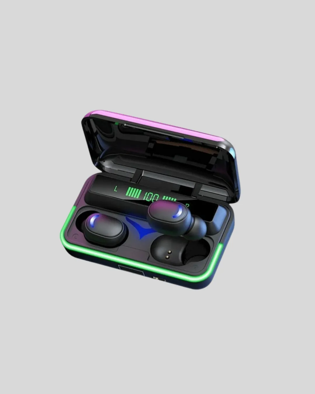 E10 Kablosuz Bluetooth Kulaklık – 3D Ses, Powerbank Şarj Kutusu