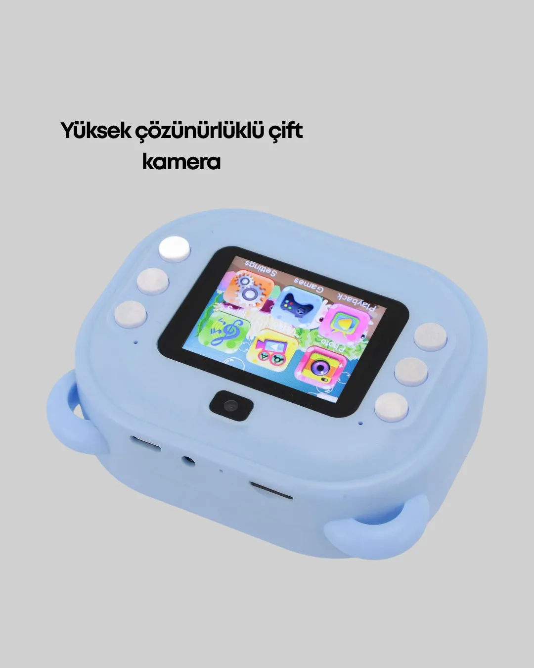 Çocuk Şipşak Kamera – 24MP HD Çift Lensli Termal Baskı Teknolojili