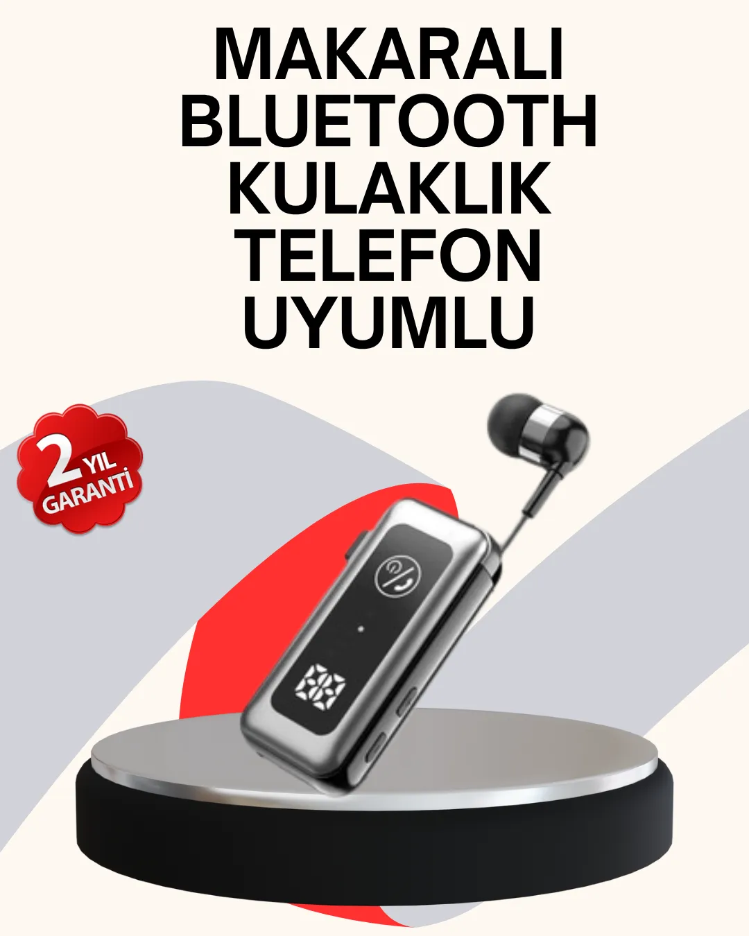 MikroSD Kartlı, Titreşimli Uyarılı Bluetooth 5.2 Kulaklık