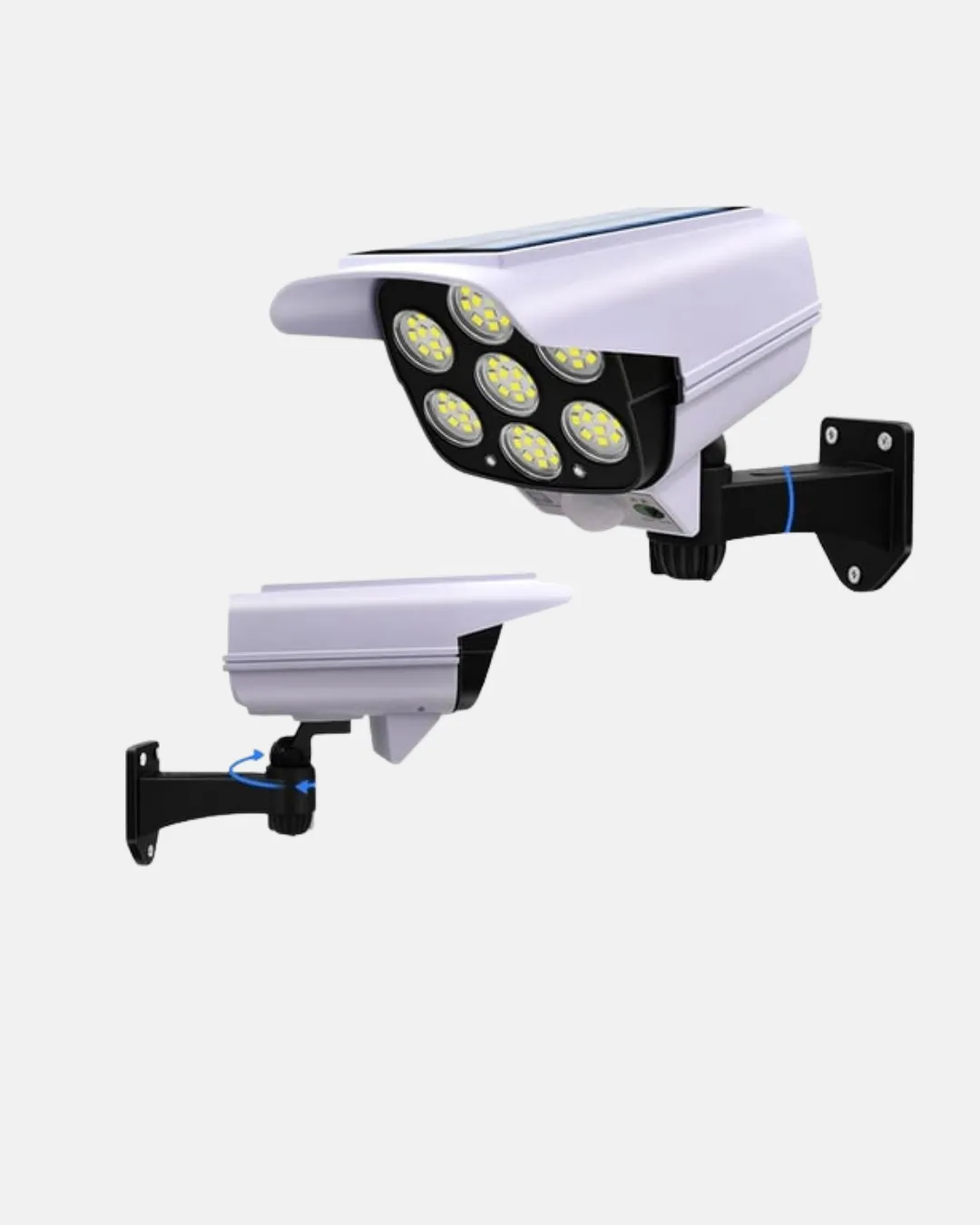 Güneş Paneliyle Şarj Olan Hareket Sensörlü Dış Mekan Güvenlik Lambası Ayarlanabilir