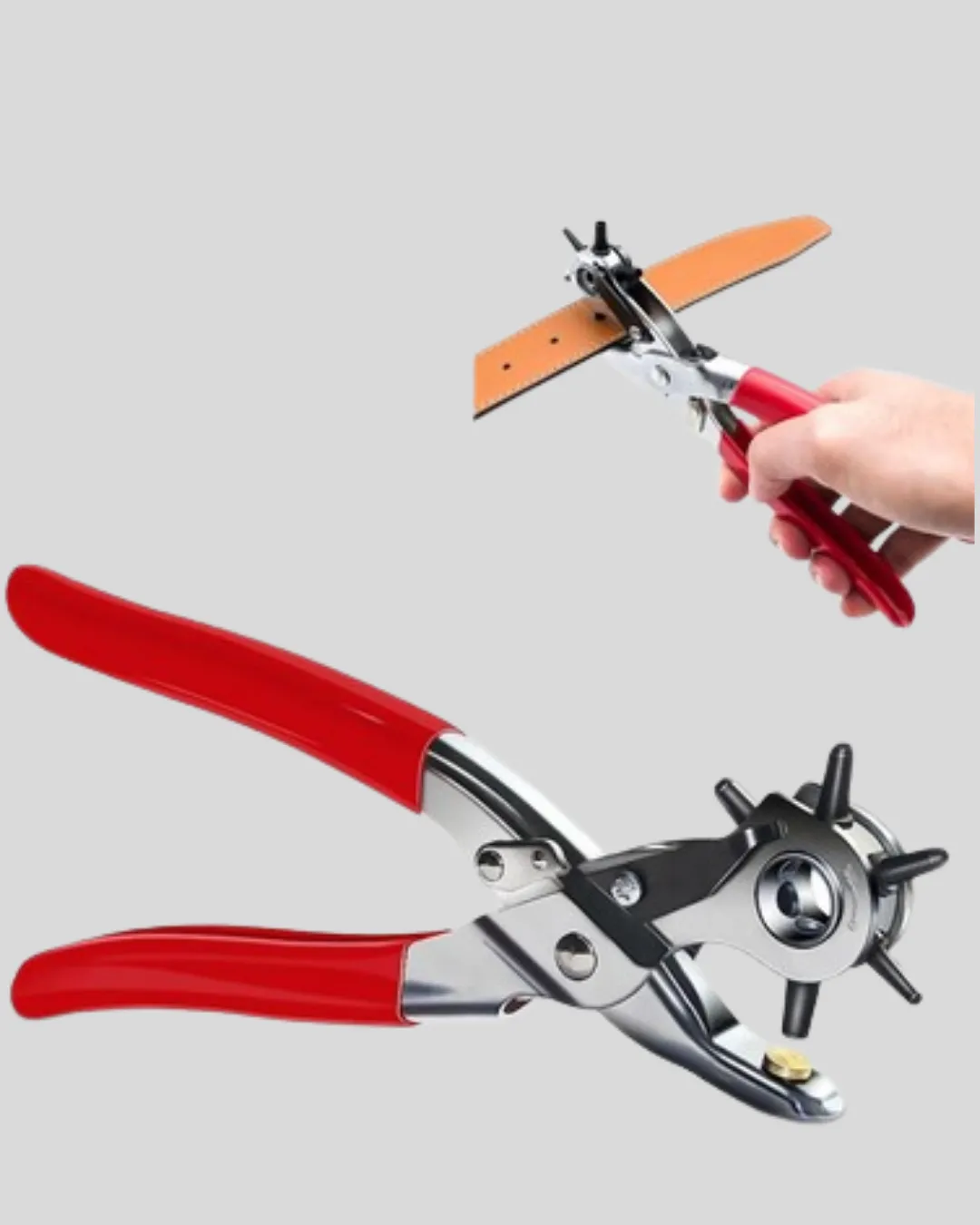 Çok Fonksiyonlu Delik Açma Pensesi 2mm–4.5mm Ayarlı Metal Gövdeli