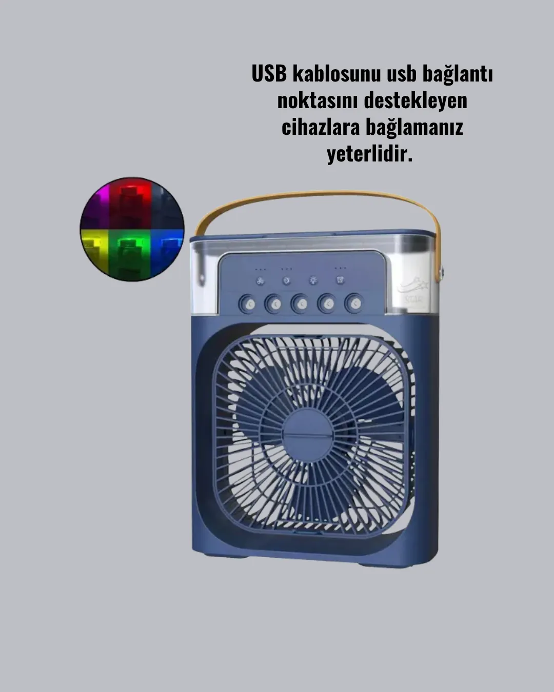 Turbo Fan Teknolojili Sessiz ve Güçlü Soğutma Fanı
