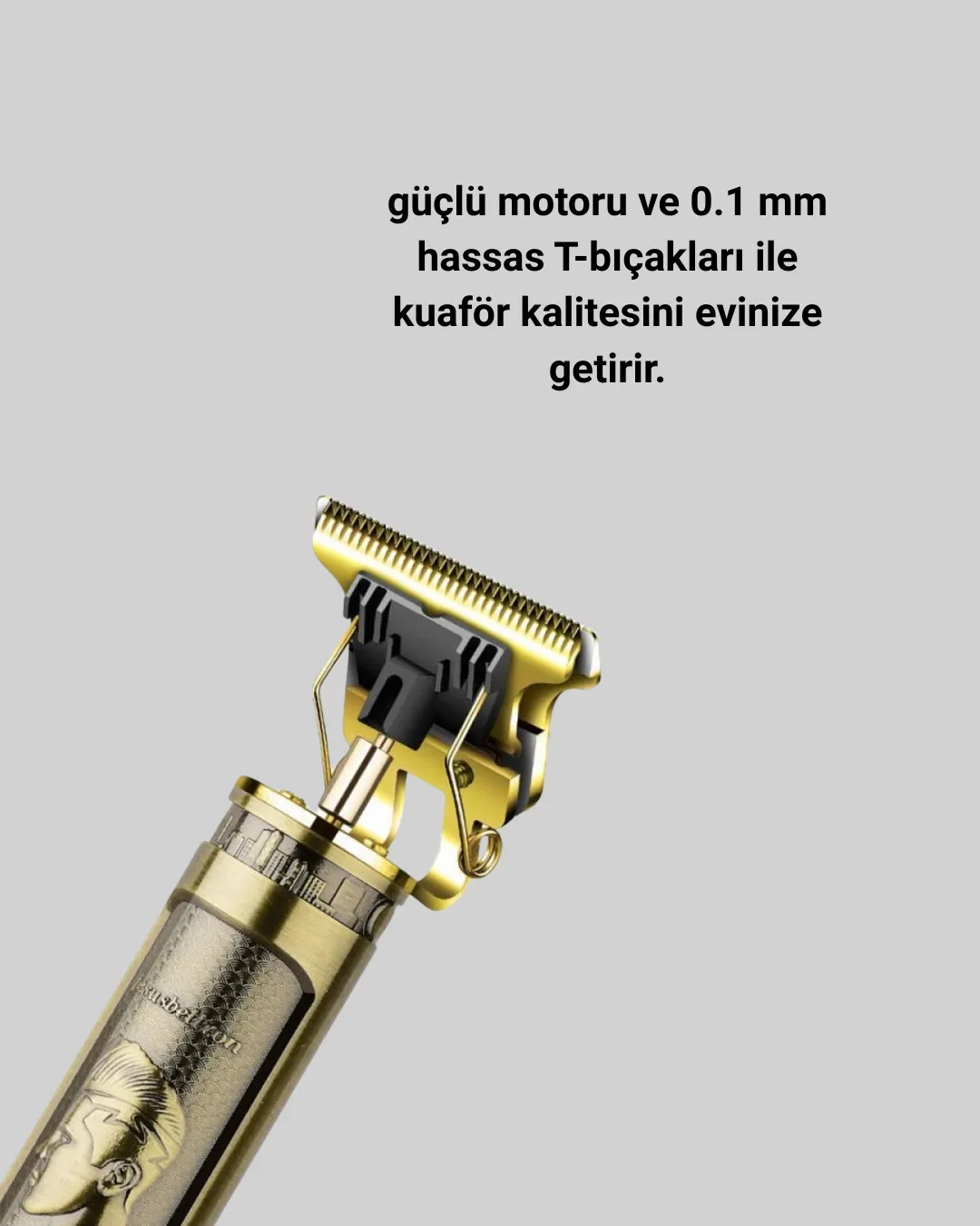 LCD Ekranlı Şarjlı Tıraş Makinesi Erkek Saç Sakal Kesme