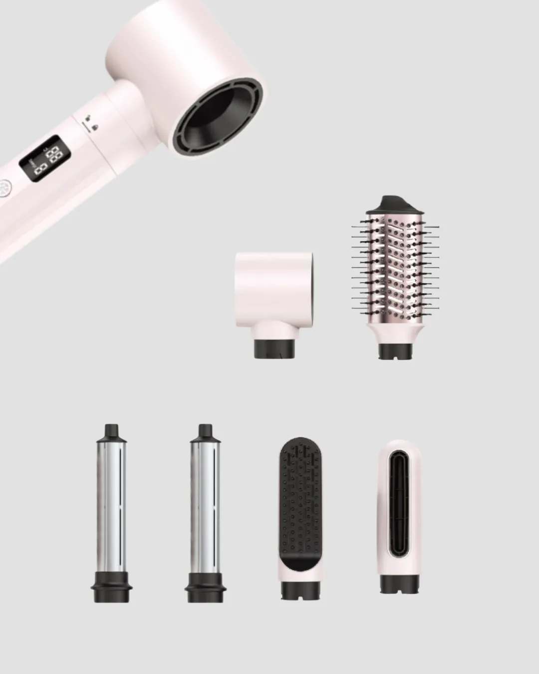 Negatif İyon Teknolojili 6-in-1 Profesyonel Saç Şekillendirici