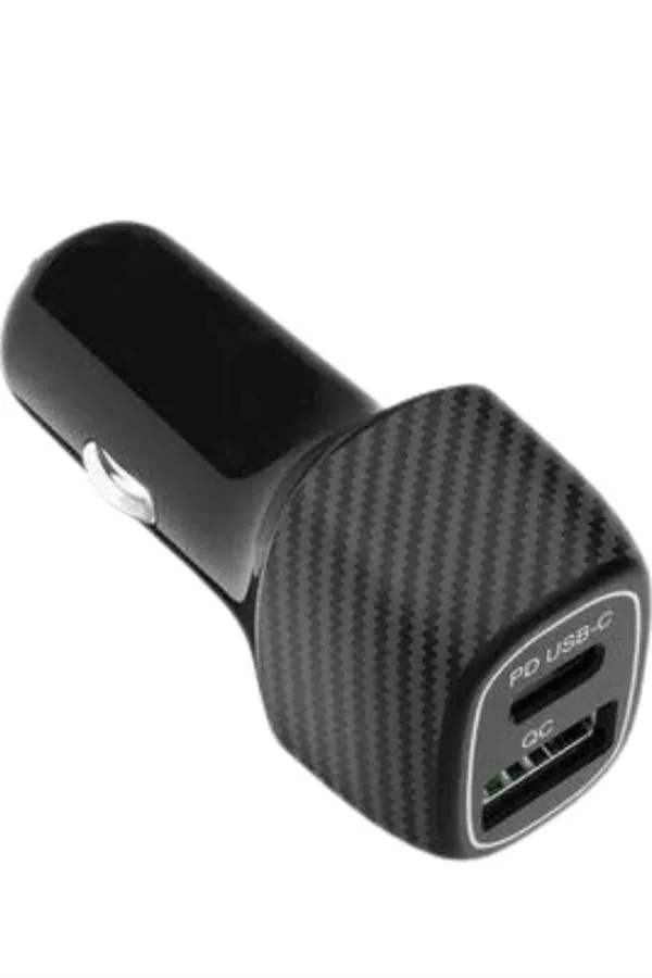 38W USB Type-C Girişli Oto Çakmaklık Araç İçi Hızlı Şarj Çakmaklık Şarj Aleti