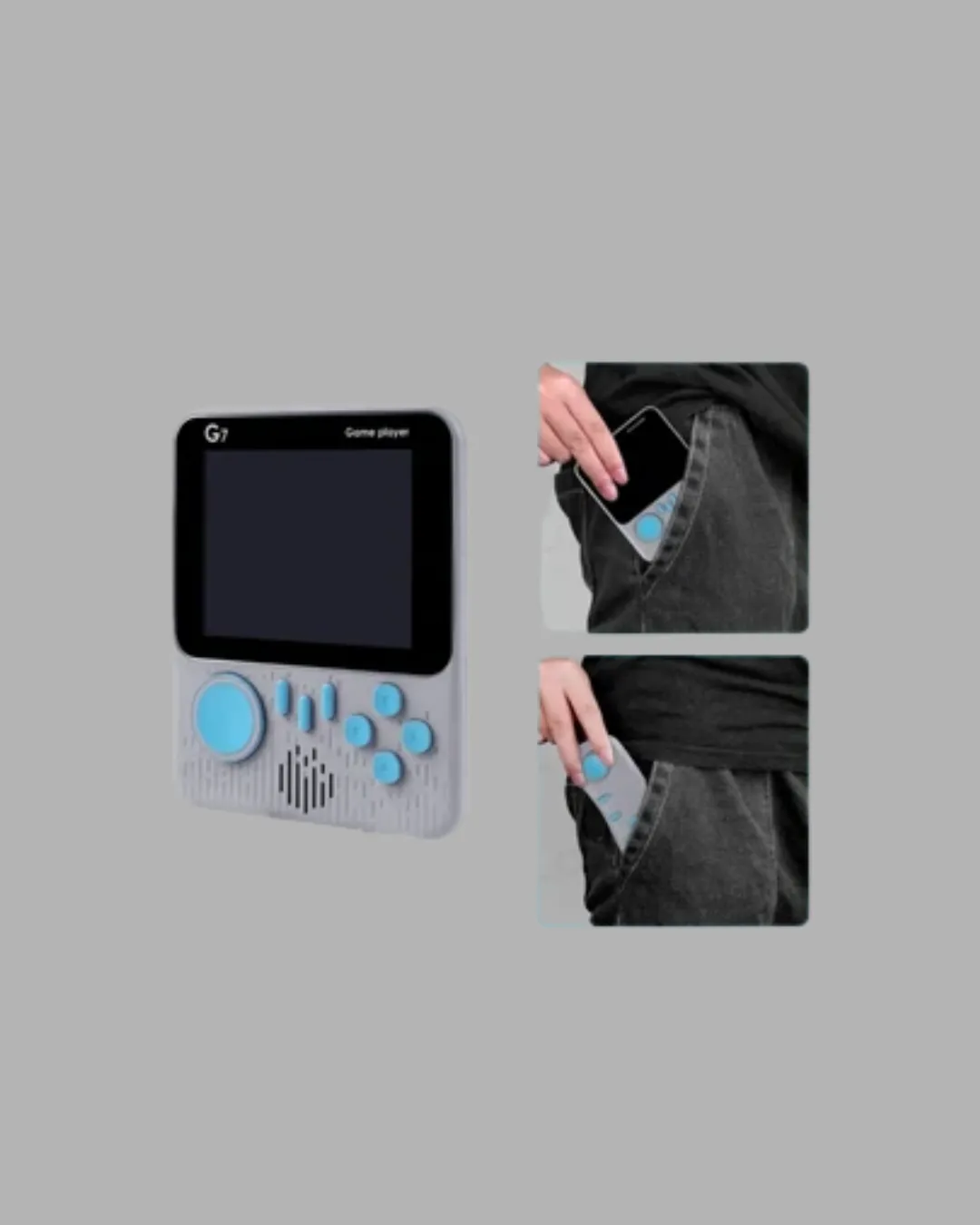 666 Klasik Oyunlu Mini Retro Konsol – Büyük Ekran Desteği