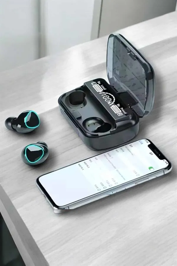 Bluetooth Bağlantılı Suya Dayanıklı, Uzun Pil Ömürlü Kablosuz Kulaklık