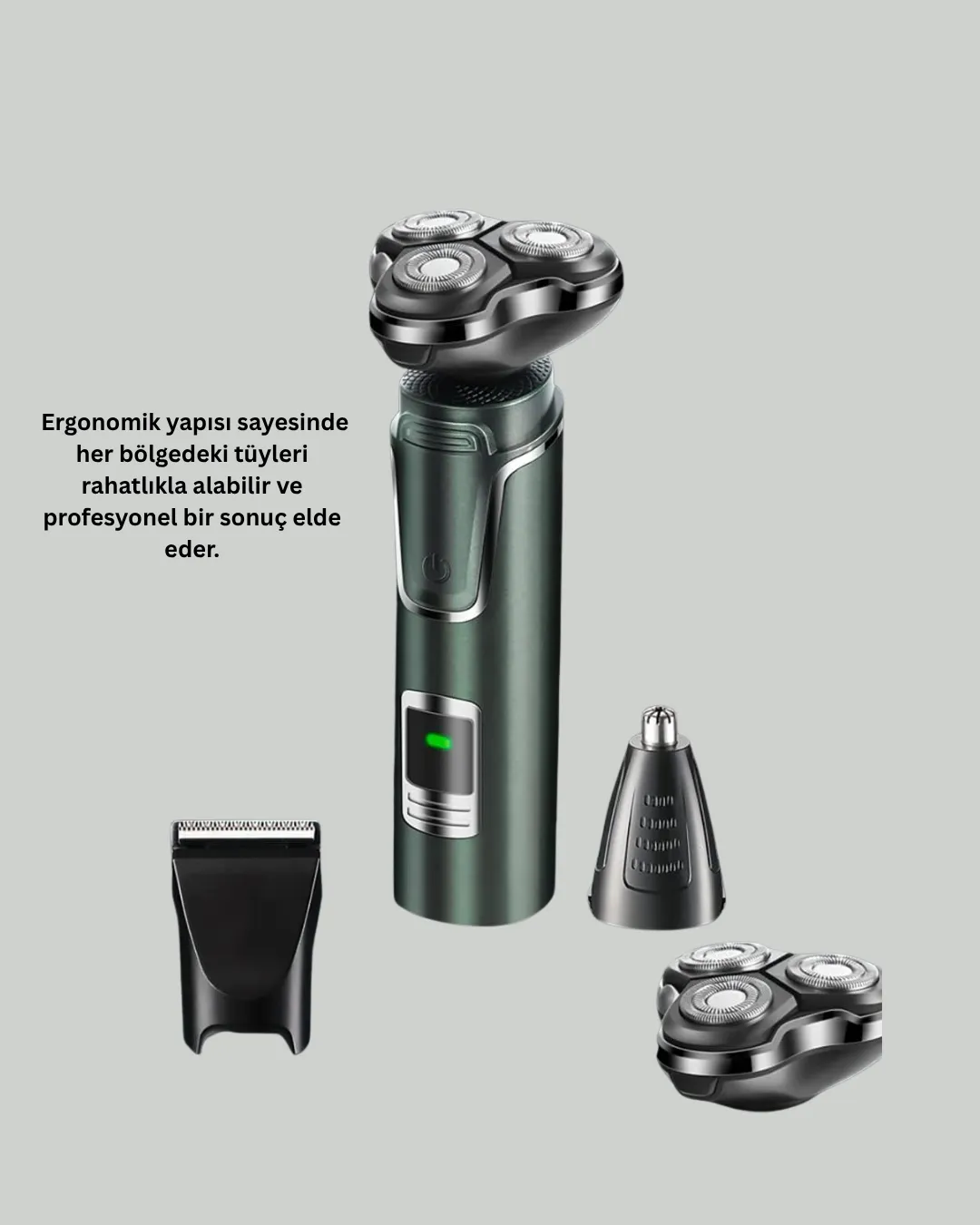 Kuru Kullanıma Uygun Erkek Tıraş Makinesi