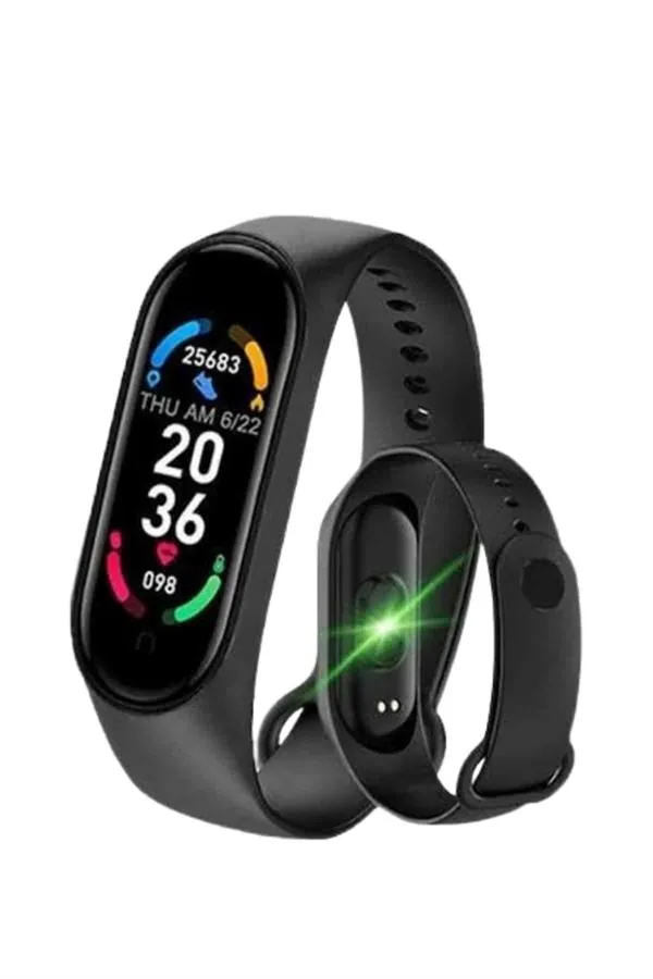 Akıllı Bileklik Android ve İOS Uyumlu Bildirim ve Çağrı Görme Spor Takibi