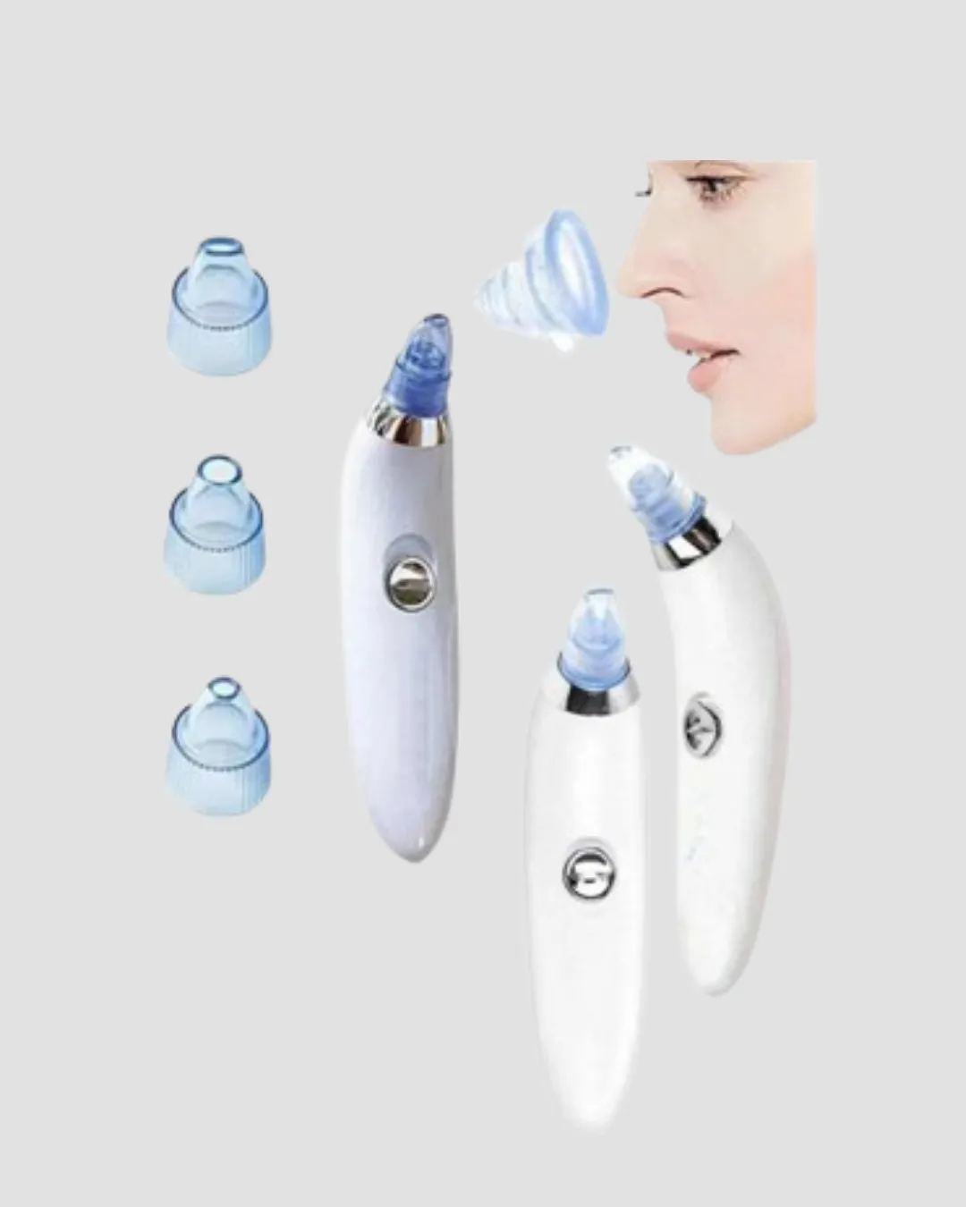 Vakumlu Siyah Nokta Temizleme Cihazı – 5 Kademe Güç ve 4 Başlıklı Derin Cilt Bakımı