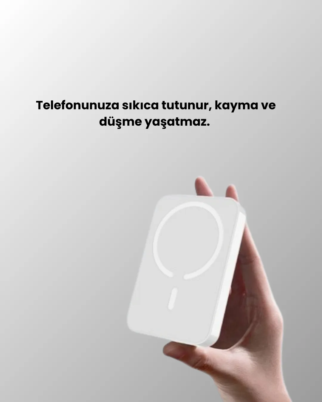 Ultra İnce Manyetik Powerbank – Hızlı Şarj, Güçlü Tutuş, 10000 mAh Kapasite