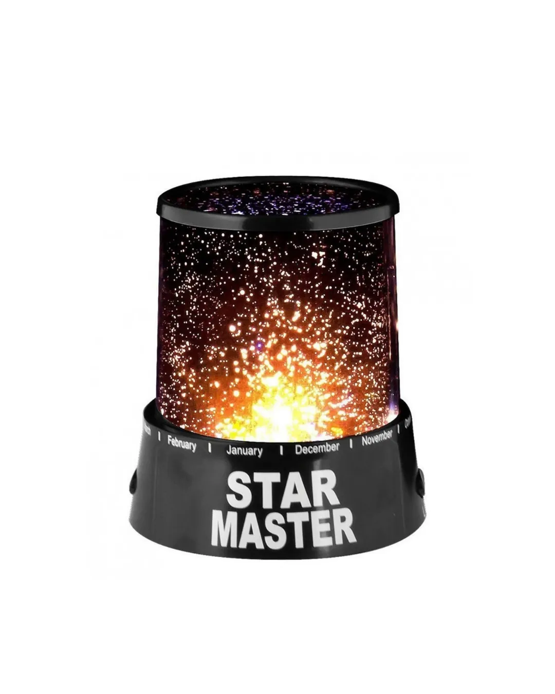 Tavana Yıldız Yansıtan Projeksiyon Gece Lambası USB Çalışan