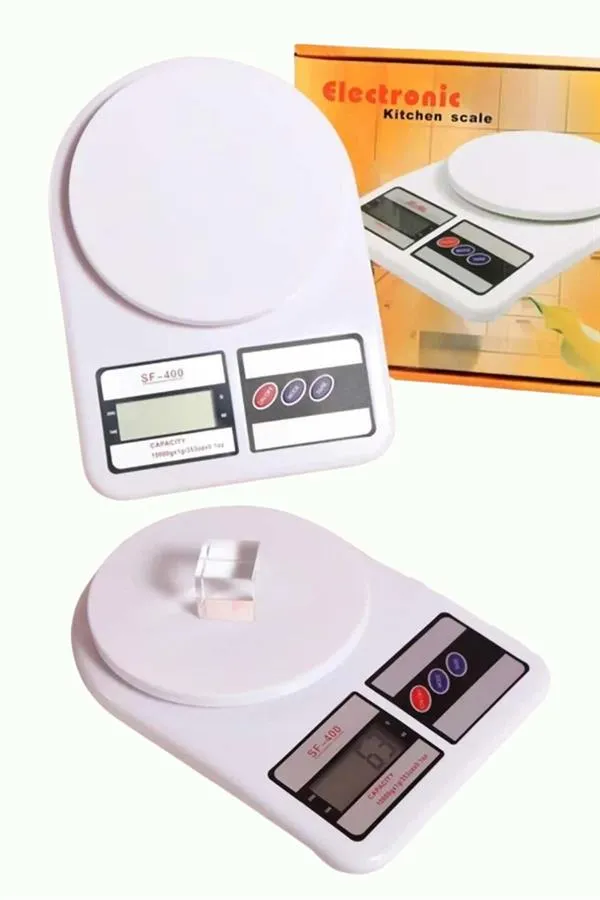 Yeni Nesil Taşınabilir Dijital Hassas Mutfak Tartısı Mutfak Terazisi Hassas Ölçüm 10 Kg