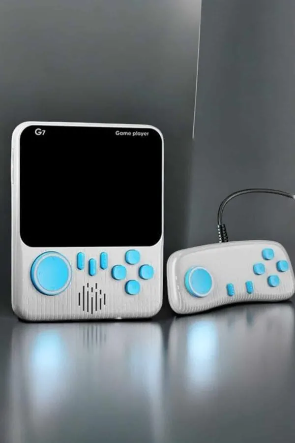 Mini Atari El Atarisi 3.5 inç Ekran Çift Konsol 666 Adet Retro Oyun Gameboy El Atarisi