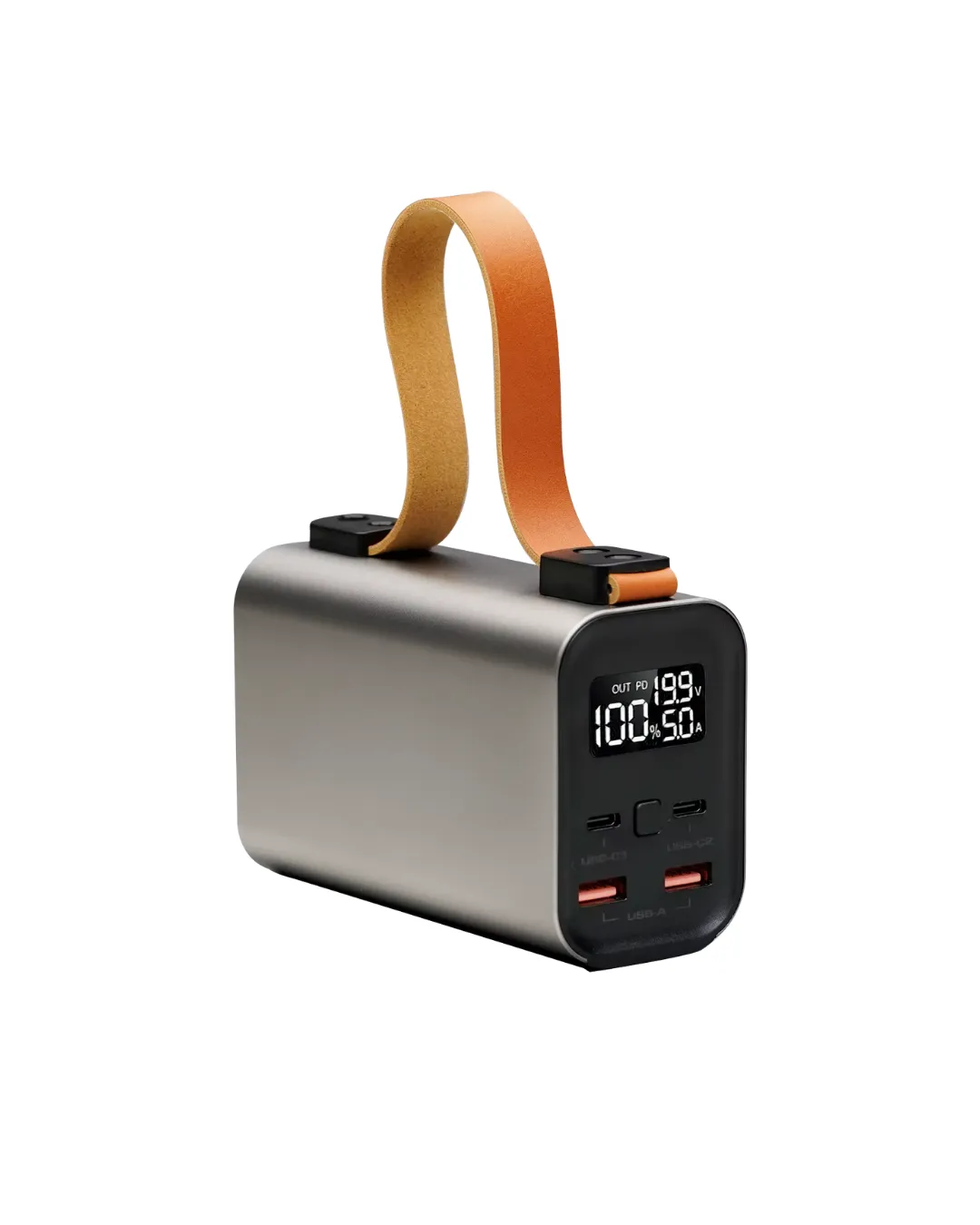 50000 mAh Güçlü Powerbank Dijital Göstergeli Çoklu USB Çıkışlı