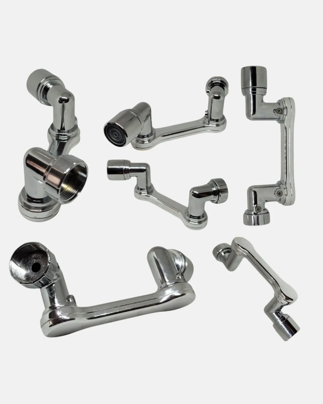 1080° Dönebilen Musluk Ucu – Su Tasarruflu, Esnek ve 360° Çift Eksenli Başlık