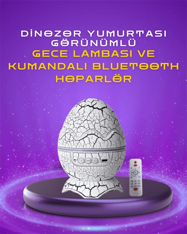 Ayarlanabilir Parlaklık ve Sis Efektli Atmosfer Lambası