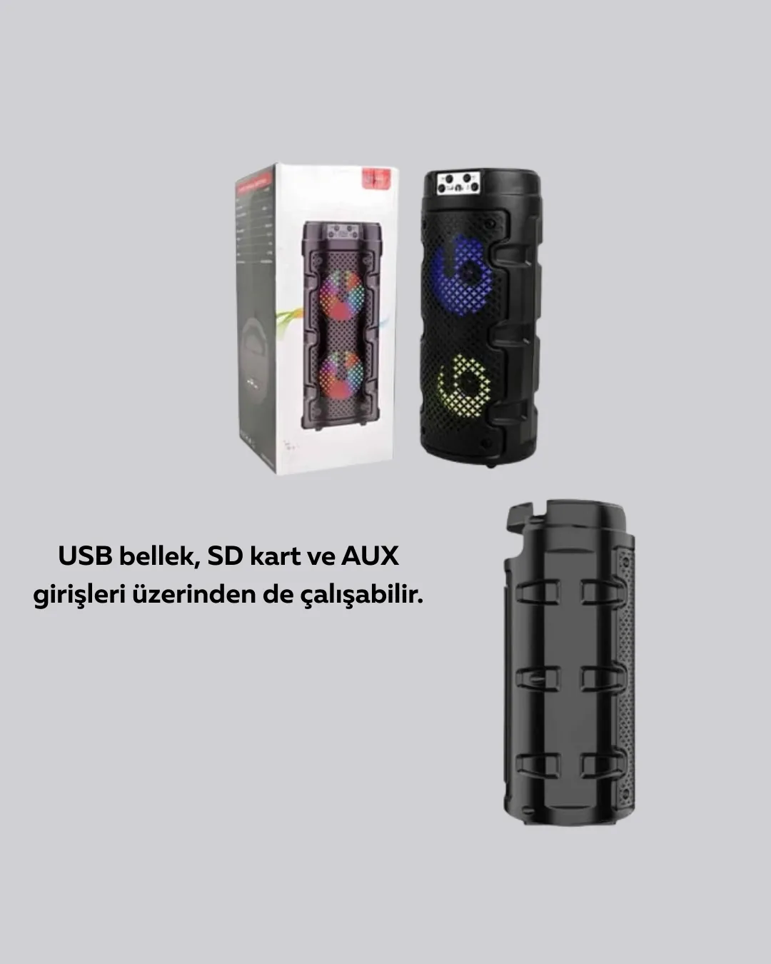 Bluetooth 5.0 Destekli Yüksek Ses Kaliteli Hoparlör