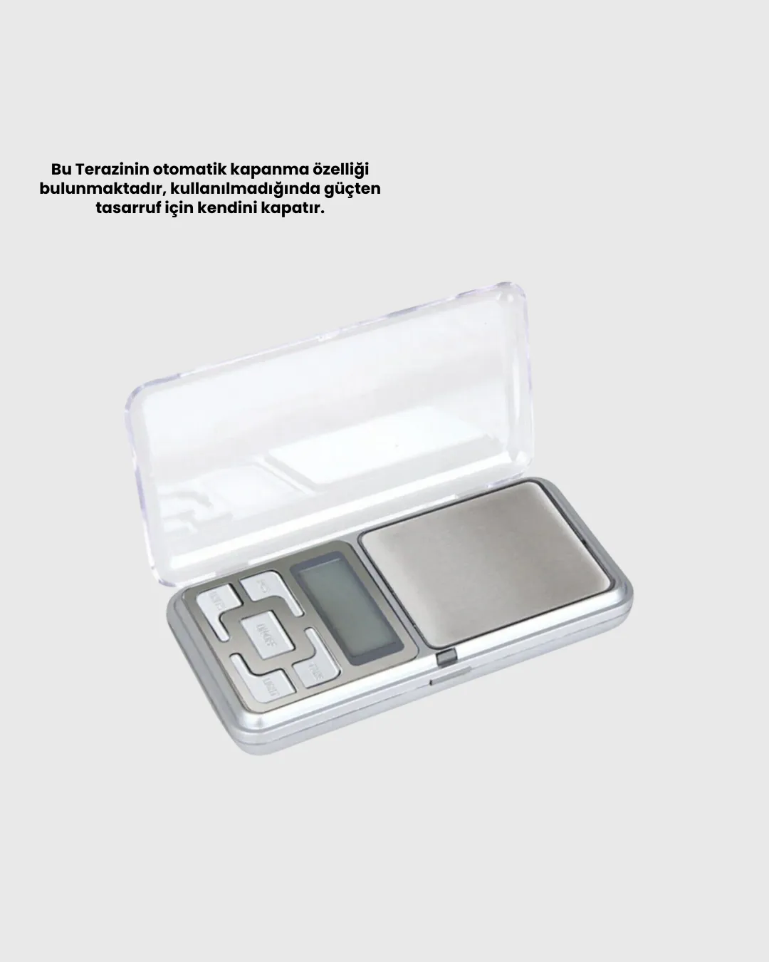 Taşınabilir Dijital Cep Terazisi 5 Ölçüm Birimli