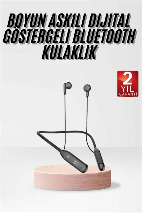 Bluetooth Kulaklık Kablolu Android ve İOS Uyumlu ANC Özellikli