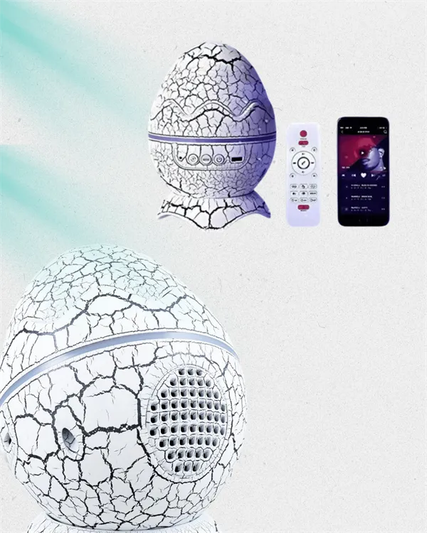 Bluetooth Hoparlör Özellikli 7 Renkli Gece Aydınlatması