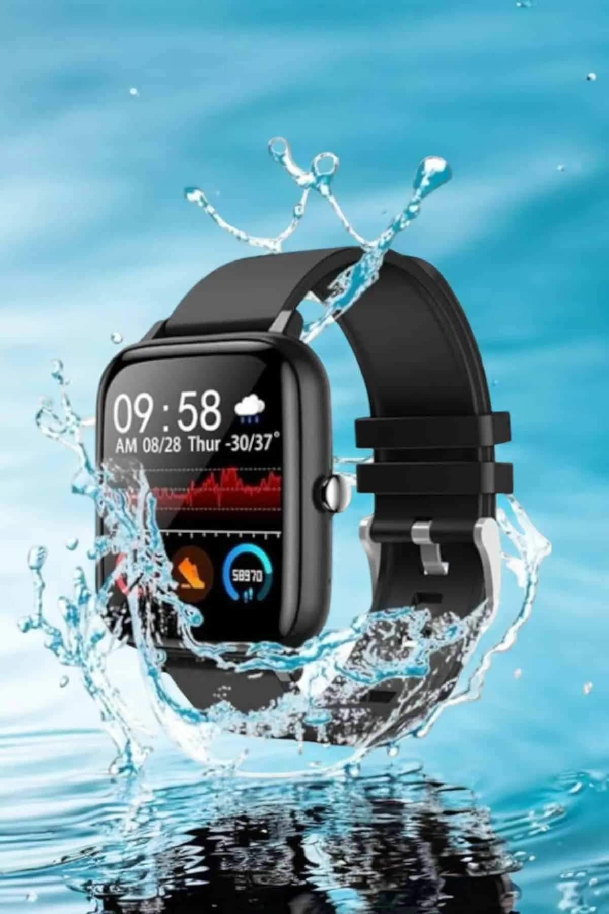 Yeni Nesil Akıllı Saat Arama Bildirimleri, Uyku & Kalp Atış Takibi