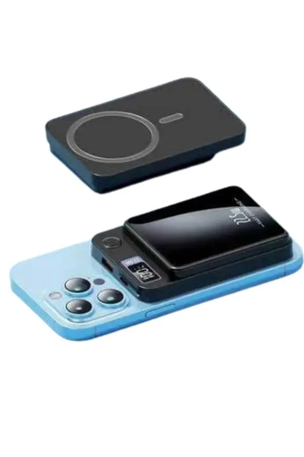 Magsafe Hızlı Şarj 10.000 Mah Wireless Şarj Powerbank Android ve İOS Uyumlu