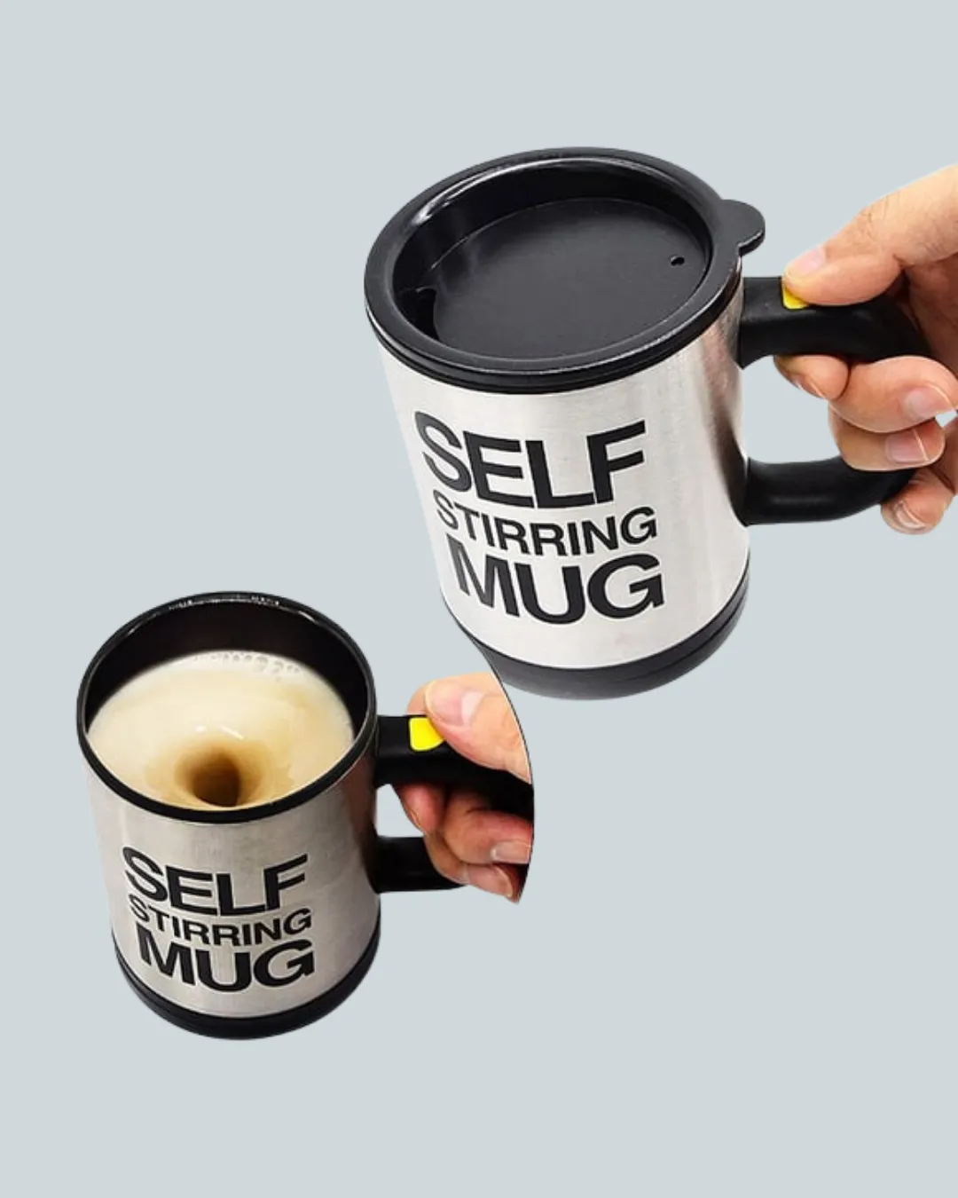 Çift Katmanlı Termos Özellikli Karıştırma Motorlu Kupa