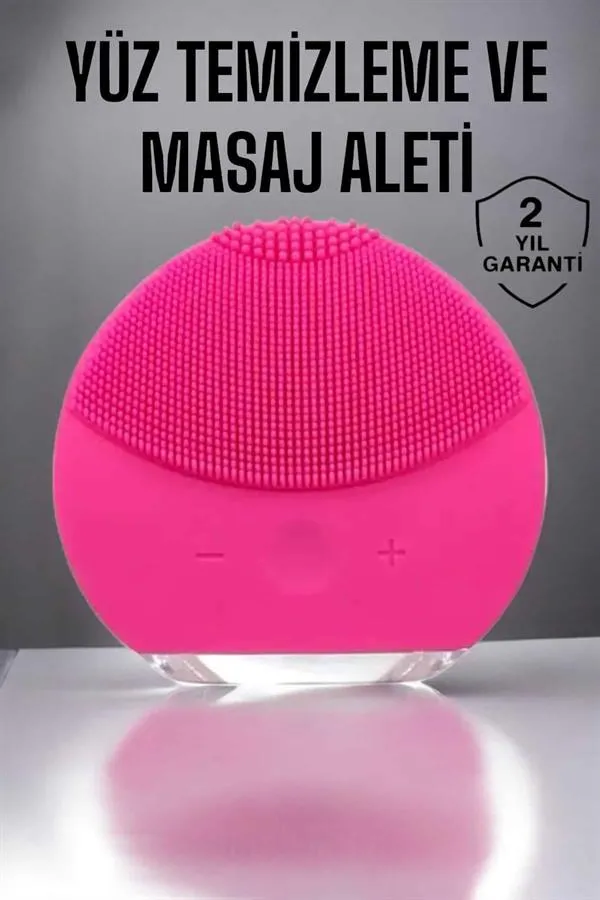 Profesyonel Yüz Temizleme Masaj Aleti Su Geçirmez, Kablosuz Şarj Özellikli Kolay Temizlenebilir