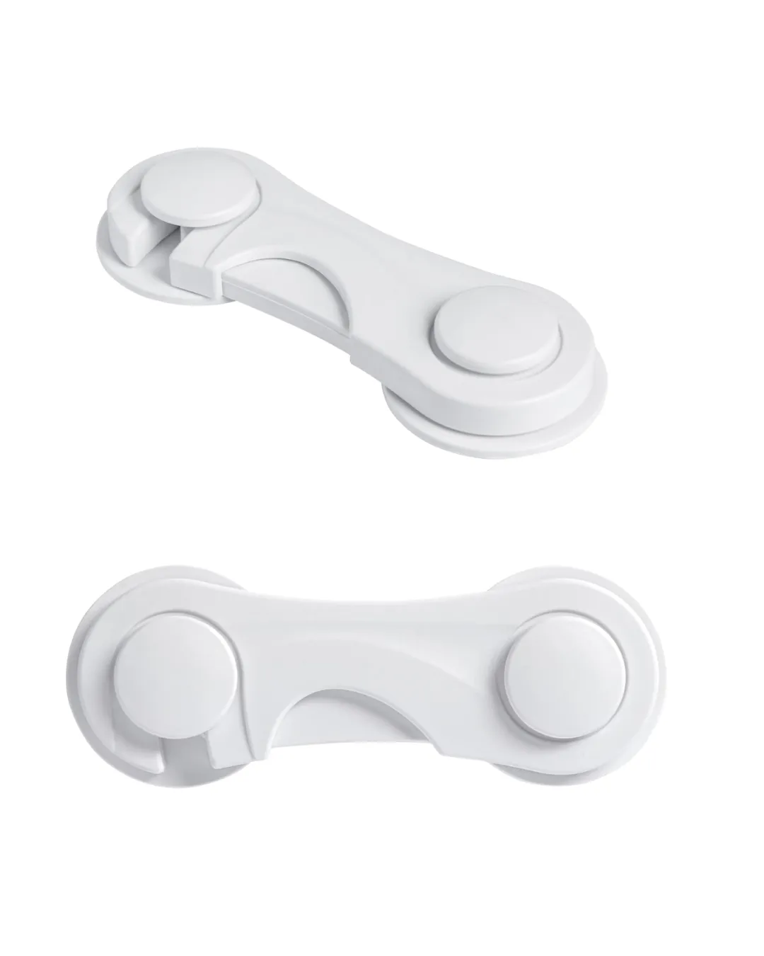 4 Adet Dolap ve Çekmece Emniyet Kilidi Çift Taraflı Bantlı Güvenli Tasarım