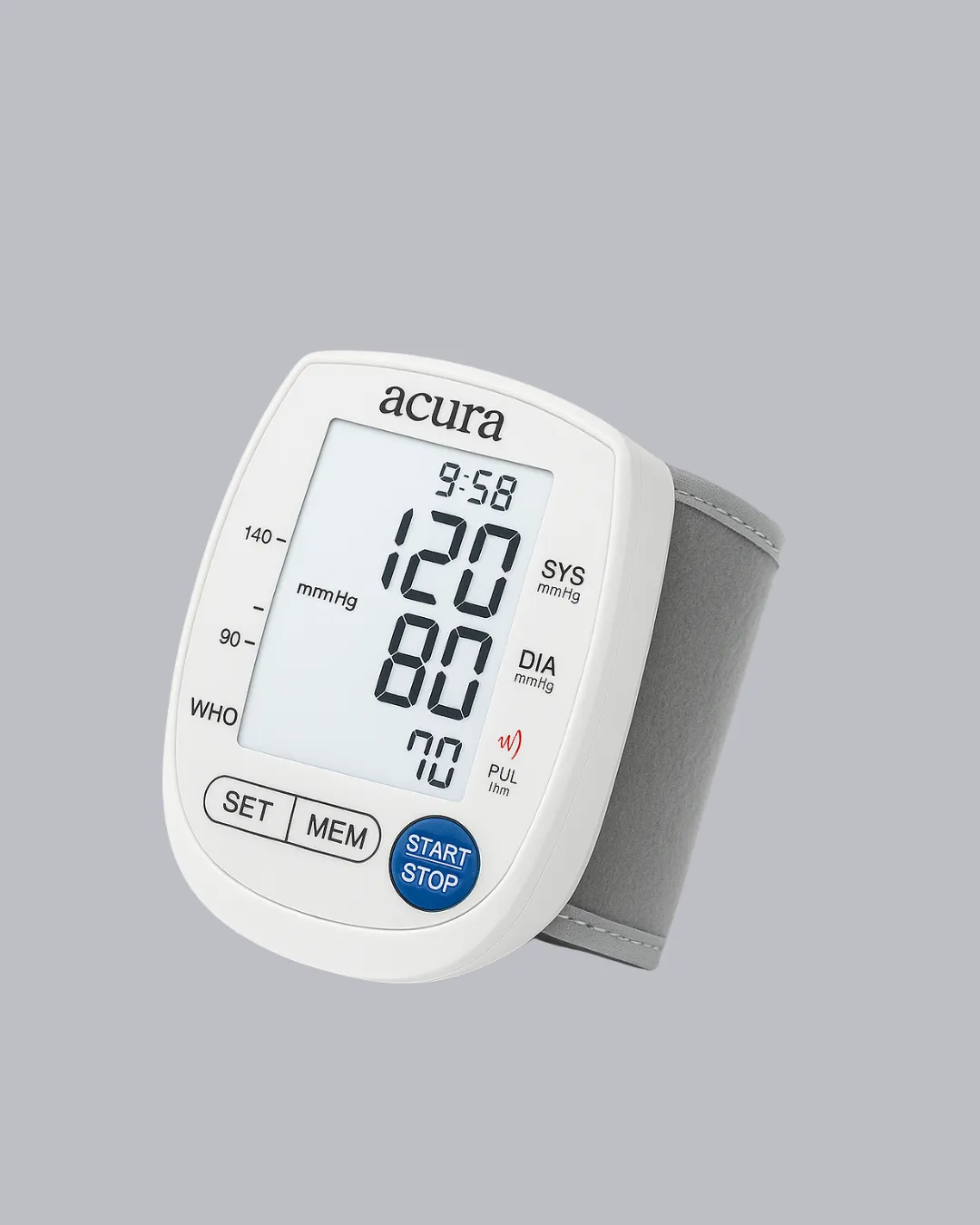 Şarjlı ve Pilli Bilek Tansiyon Ölçer Dijital Ekran Hafıza Kayıtlı