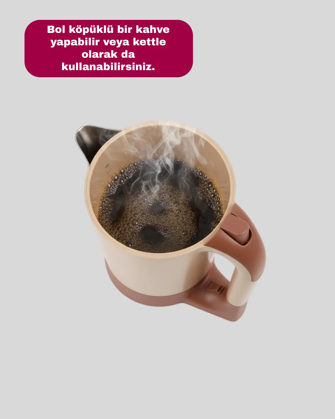 Elektrikli Pratik Kahve Makinesi Hızlı ve Kolay Kahve Keyfi