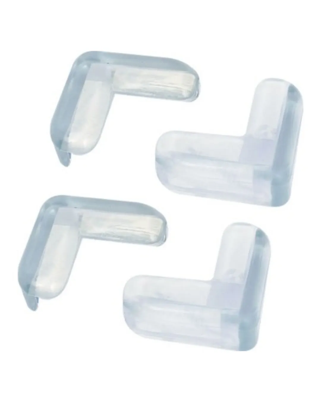 Şeffaf Masa Kenar Koruyucu 4 Lü Set Mobilya Köşe Koruma Aparatı