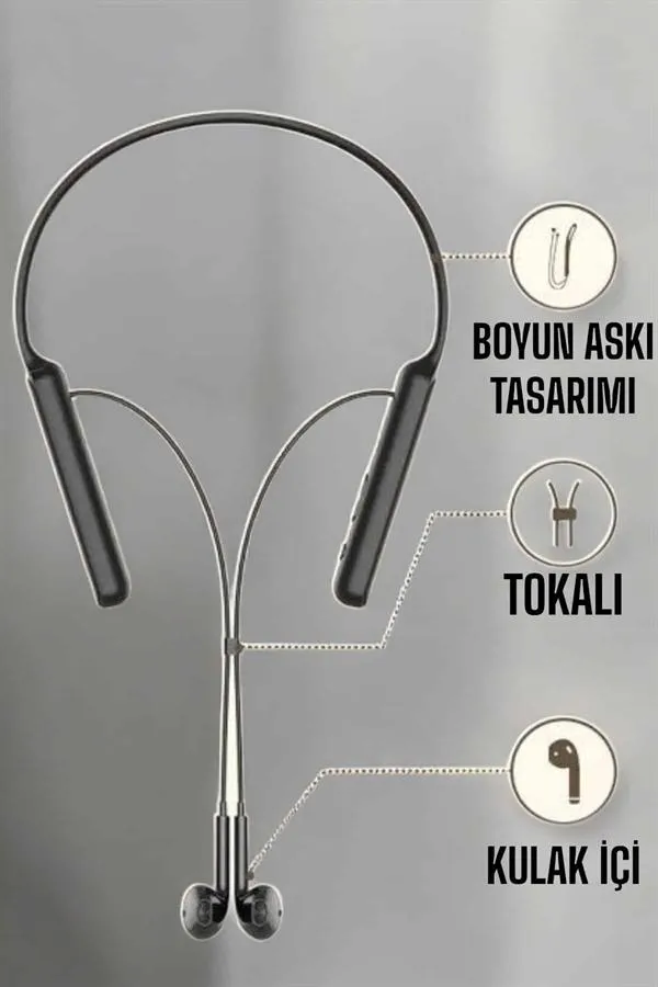 Mikrofonlu Kablolu Bluetooth Kulaklık Yeni Nesil Yüksek Ses Kaliteli