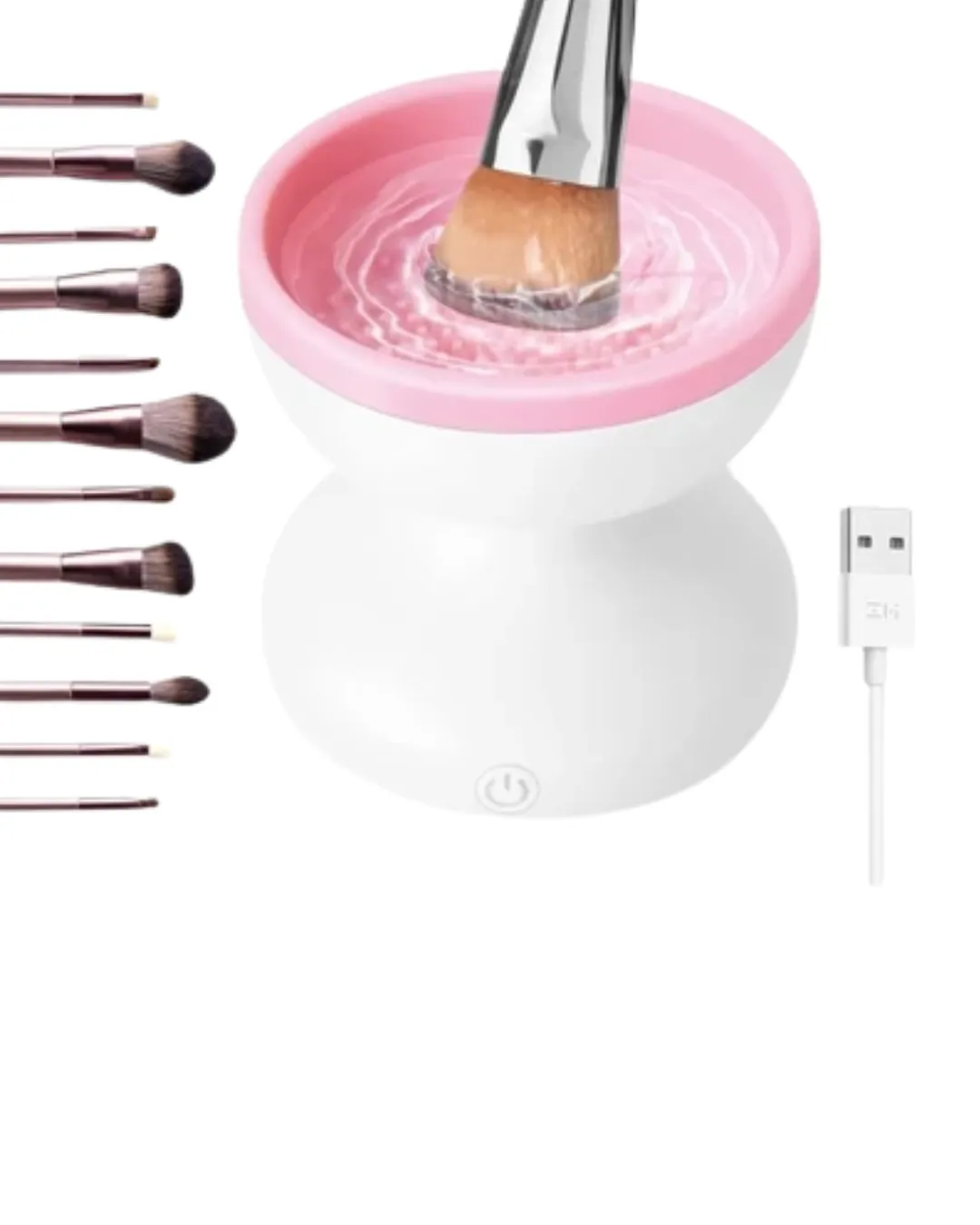Taşınabilir Elektrikli Makyaj Fırçası Temizleme ve Kurutma Cihazı