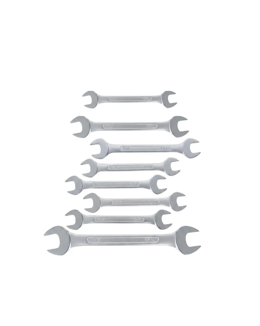 Açık Ağız Kombine Anahtar Seti 8 Ölçü Dayanıklı Yapı