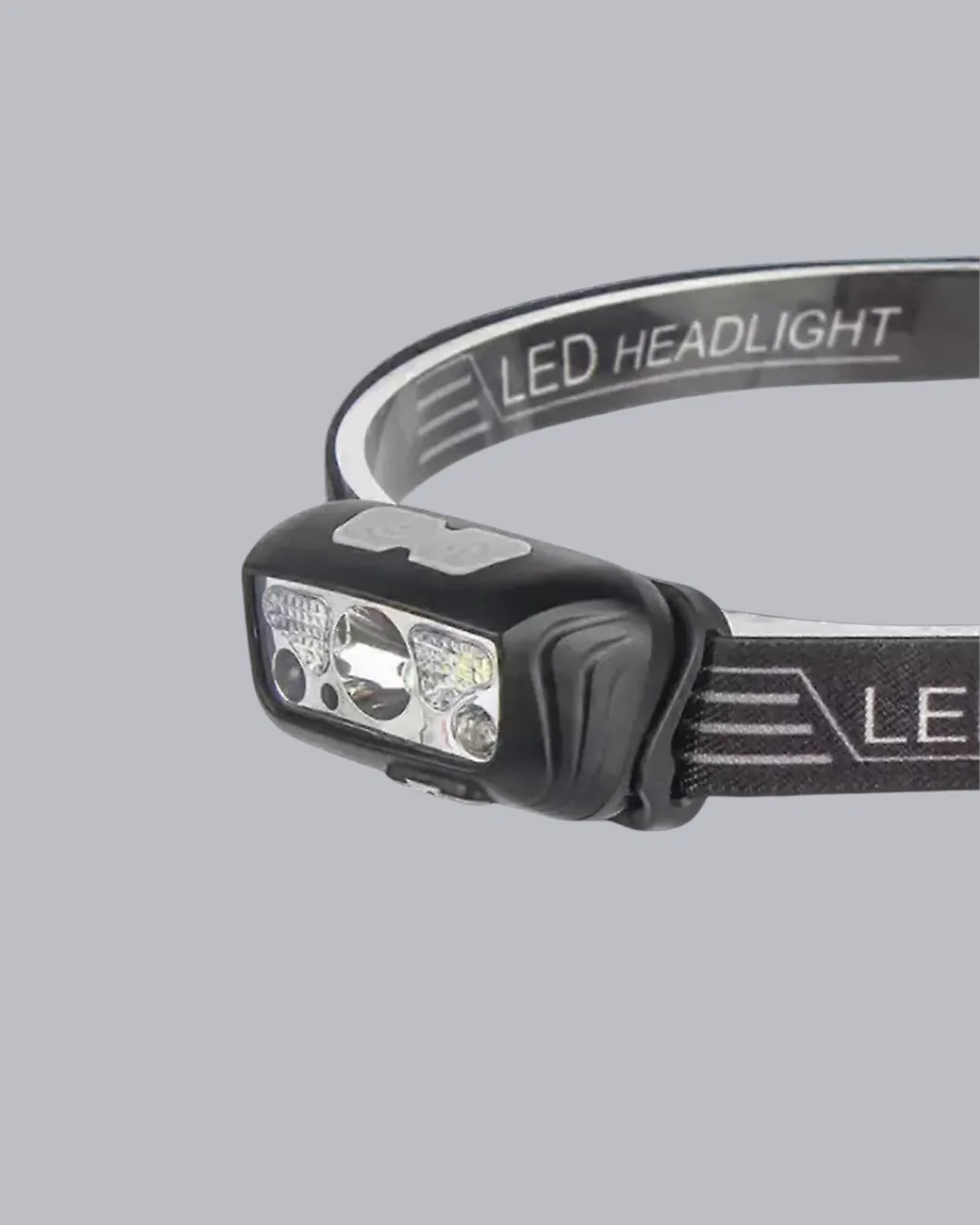 Şarjlı LED Kafa Feneri | 4 Modlu Akıllı Sensörlü Far | Su Geçirmez IPX5 Kamp ve Balıkçı Lambası