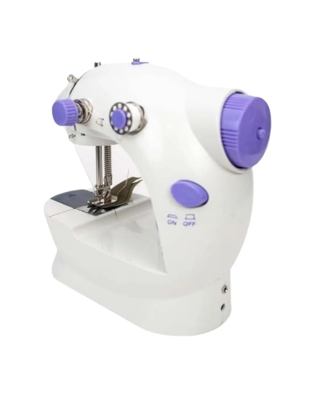 Ev Tipi Mini Dikiş Makinesi Ayarlanabilir Hız ve Işıklı