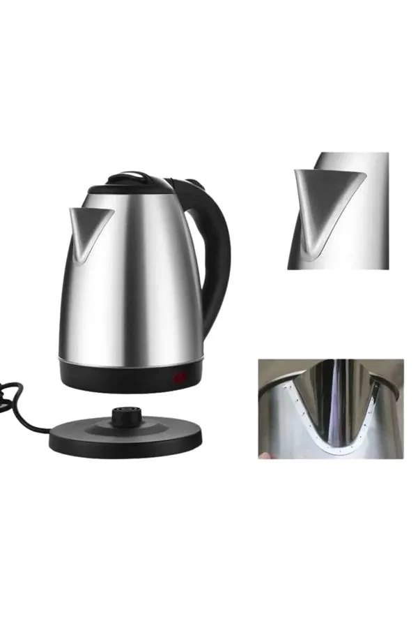 Su Isıtıcı 220 - 240 V Paslanmaz Çelik Kettle Uzun Ömürlü 2000 Watt