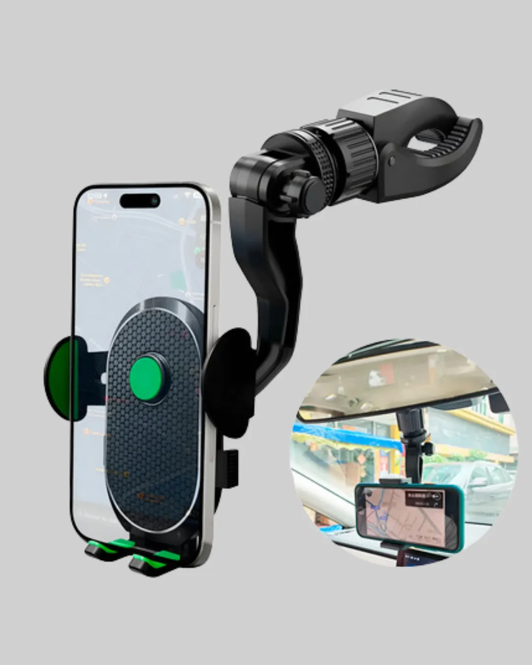 TELEFON TUTUCU AYNAYA TAKMALI