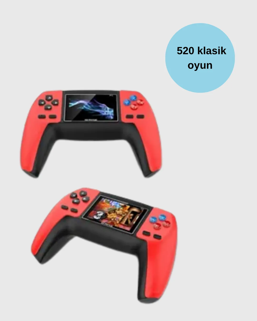 520 Oyunlu Taşınabilir Retro Oyun Konsolu | P5 GamePad