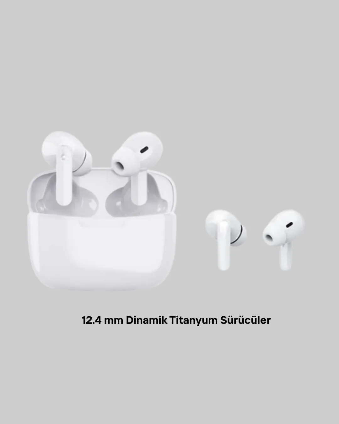 Gürültü Engelleme Özellikli Kablosuz Bluetooth Kulaklık –  Type-C Hızlı Şarj