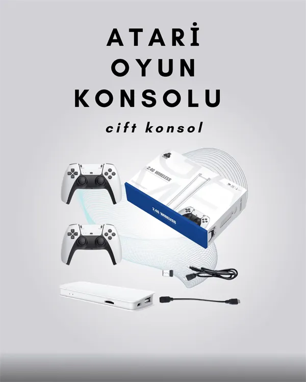 4K Destekli Bluetooth Retro Oyun Konsolu – M15 Modeli