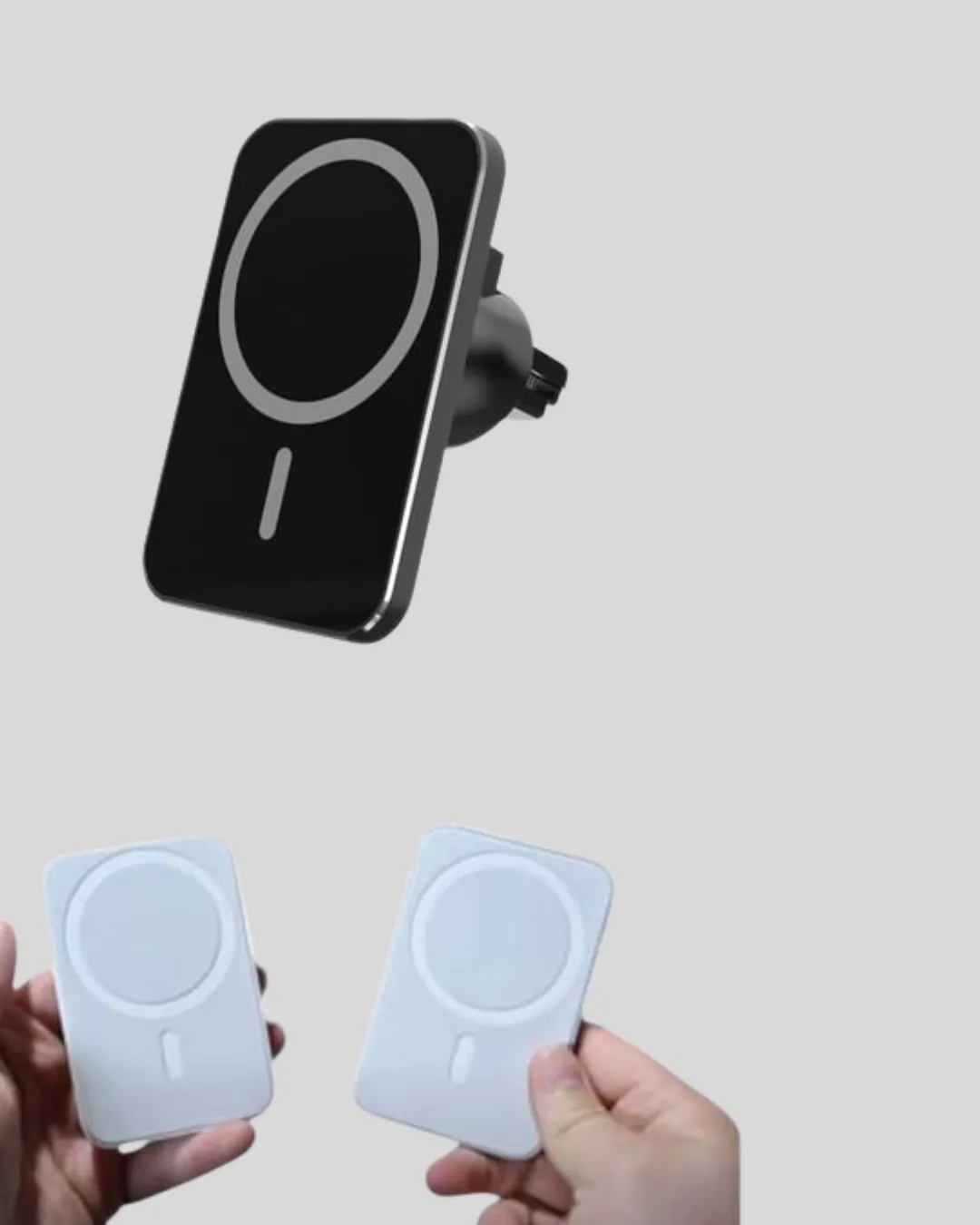 360° Döner Başlıklı MagSafe Araç Telefon Tutucu Hızlı Şarjlı