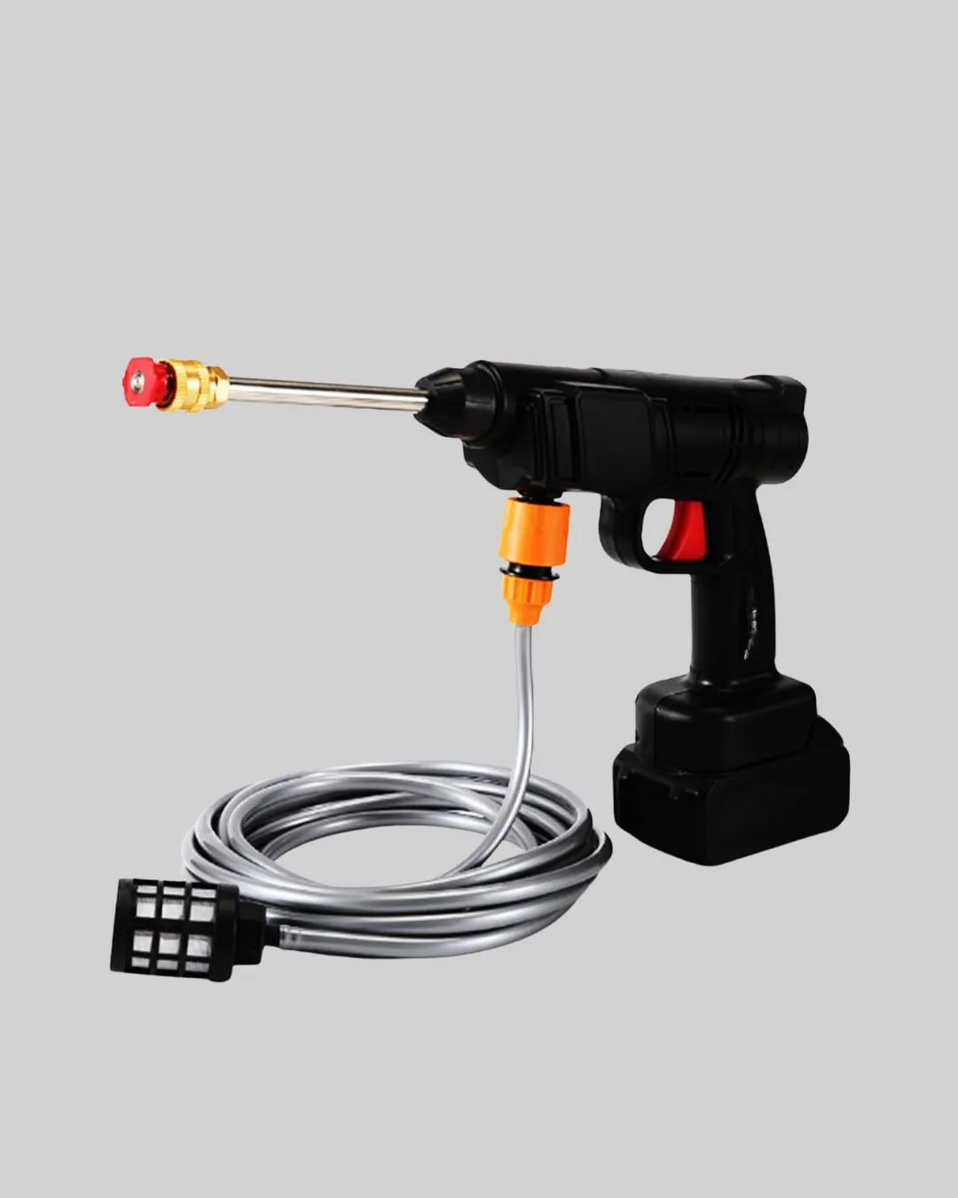 Akülü Araba Yıkama Makinesi 21V Güçlü Basınçlı ve Çift Akülü Taşınabilir