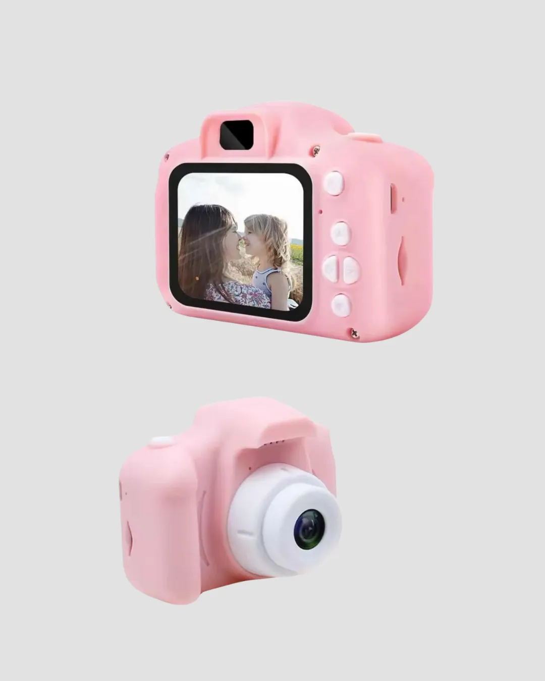Çocuklar İçin Mini Dijital Kamera – 1080p HD, 2.0 İnç Ekran, Komik Filtreli ve Şarjlı