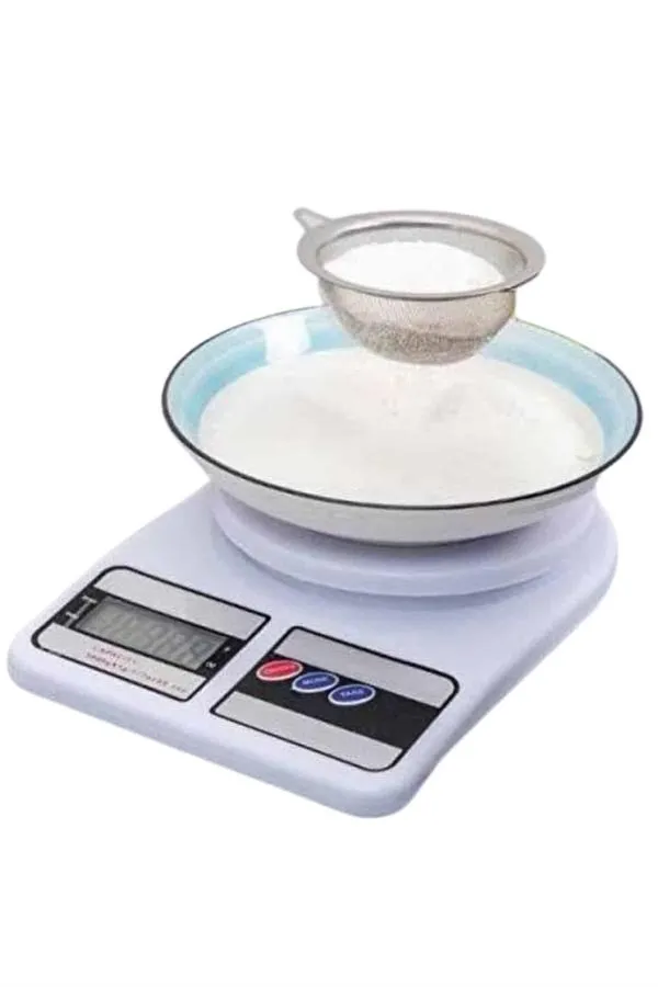 Yeni Nesil Taşınabilir Dijital Hassas Mutfak Tartısı Mutfak Terazisi Hassas Ölçüm 10 Kg