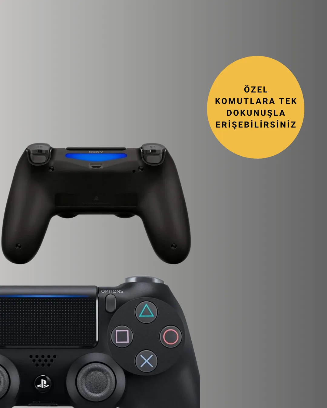 Uzun Pil Ömürlü Oyun Kolu – USB ile Hızlı Şarj Desteği